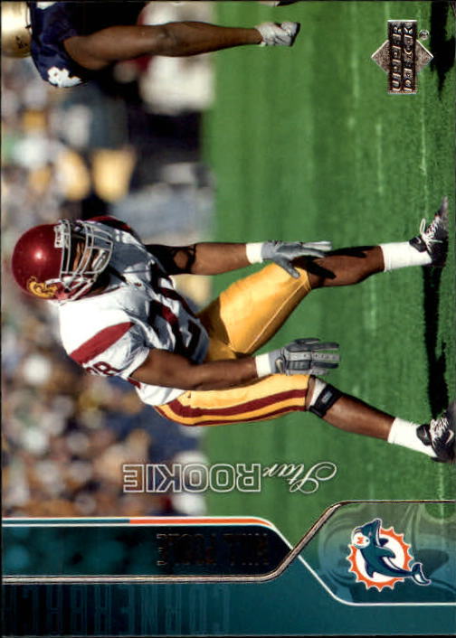 2004 Upper Deck Football "Main Set" Cards #208 to #275 - Picture 34 of 109