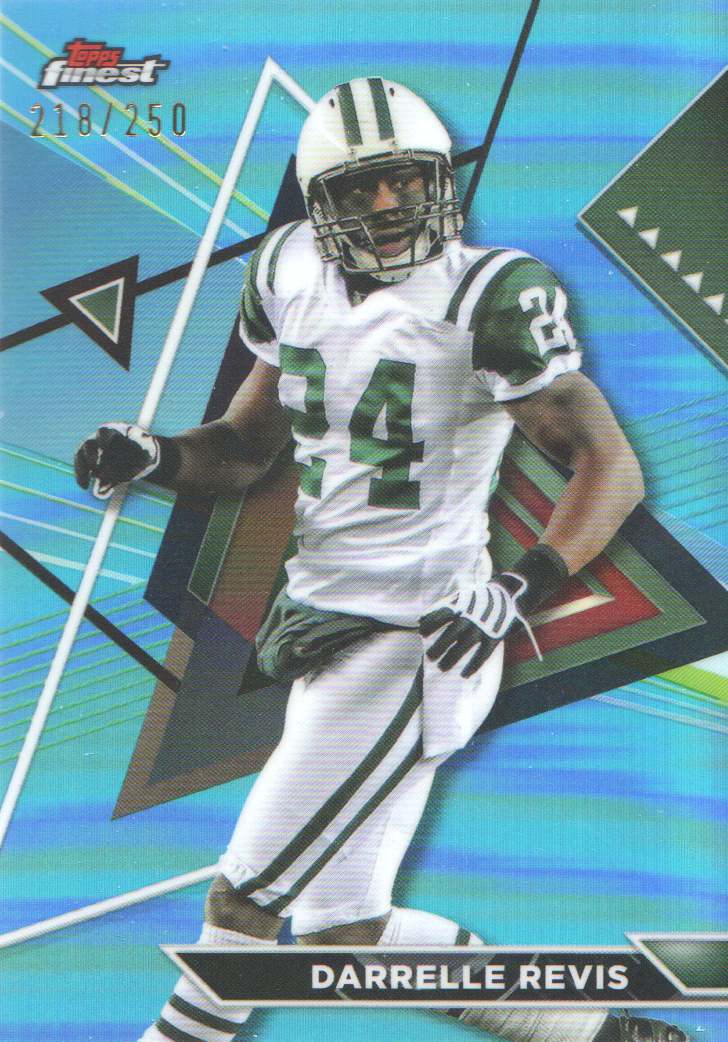 2023 Topps Composite Finest Sky Blue Refractors #224 Darrelle Revis