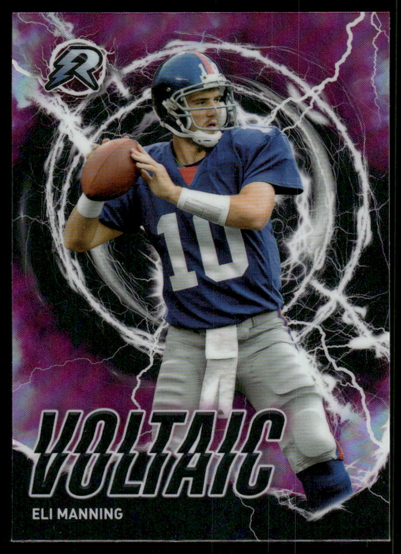 2023 Topps Composite Resurgence Voltaic Pink Refractors #RV7 Eli Manning
