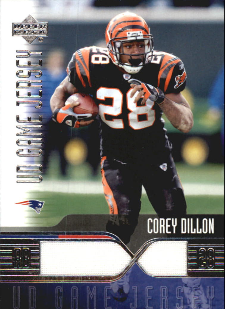 2004 Upper Deck Game Jerseys #CDGJ Corey Dillon