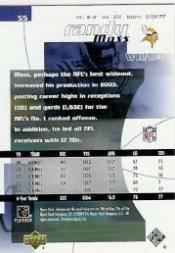 2004 Finite HG (Upper Deck) Football "Main Set" Cards #1 to #260 - Picture 109 of 277