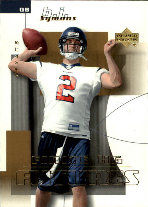 2004 Finite HG (Upper Deck) Football "Main Set" Cards #1 to #260 - Picture 226 of 277