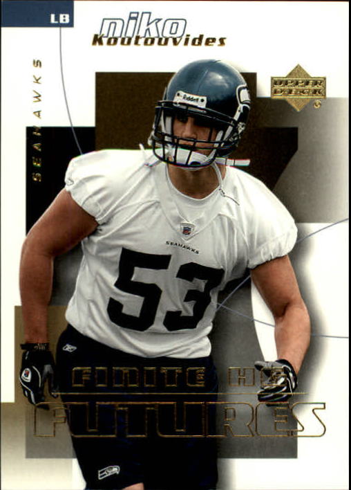 2004 Finite HG (Upper Deck) Football "Main Set" Cards #1 to #260 - Picture 272 of 277