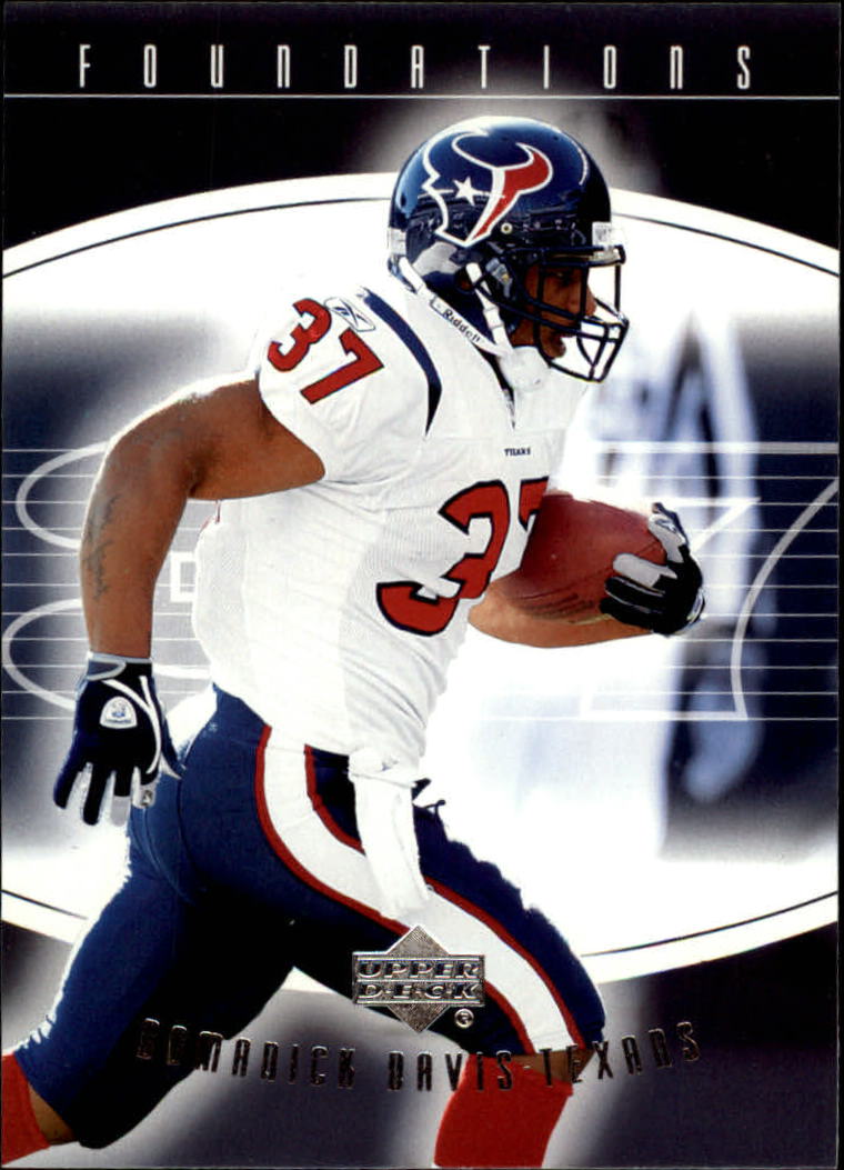 2004 Foundations (Upper Deck) Football "Main Set" Cards #1 to #215 - Picture 74 of 209