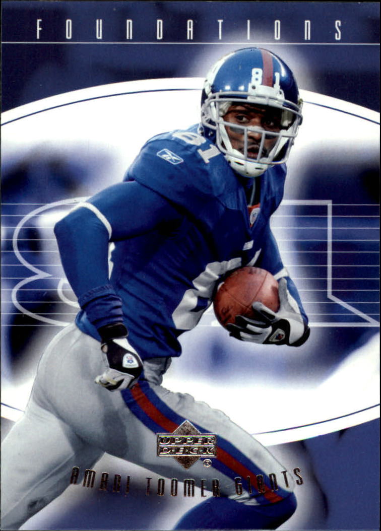 2004 Foundations (Upper Deck) Football "Main Set" Cards #1 to #215 - Picture 134 of 209