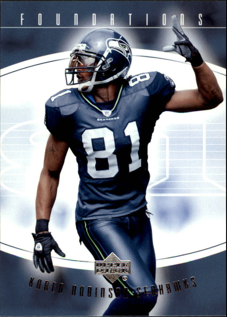 2004 Foundations (Upper Deck) Football "Main Set" Cards #1 to #215 - Picture 174 of 209