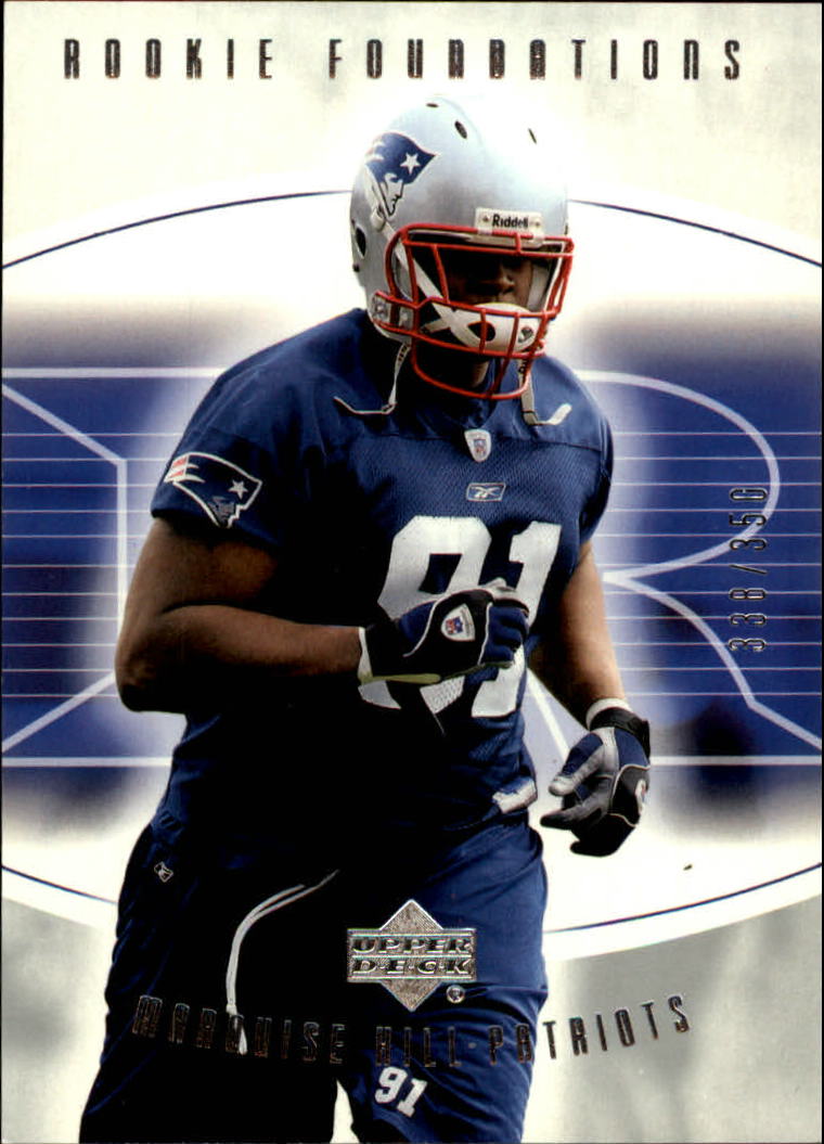 2004 Foundations (Upper Deck) Football "Main Set" Cards #1 to #215 - Picture 202 of 209