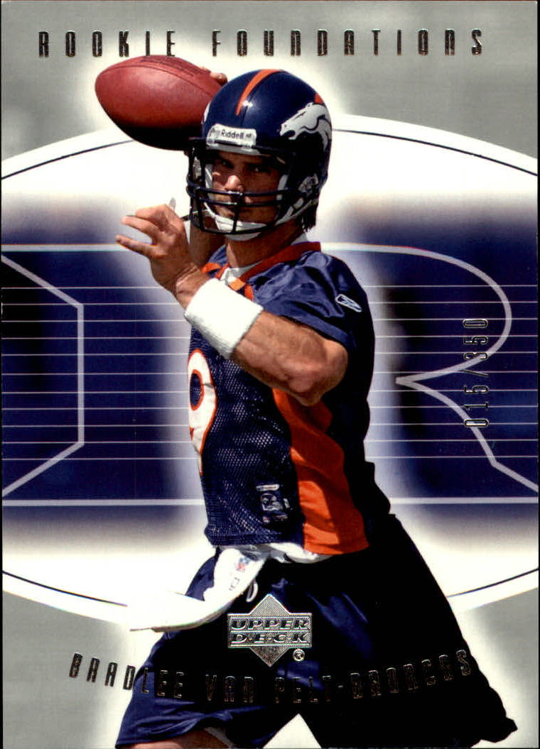 2004 Foundations (Upper Deck) Football "Main Set" Cards #1 to #215 - Picture 206 of 209