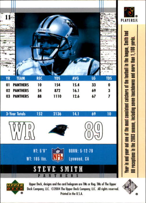 2004 Legends (Upper Deck) Football "Main Set" Cards #1 to #186 - Picture 21 of 219
