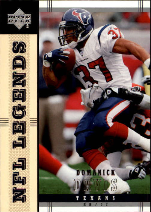 2004 Legends (Upper Deck) Football "Main Set" Cards #1 to #186 - Picture 68 of 219