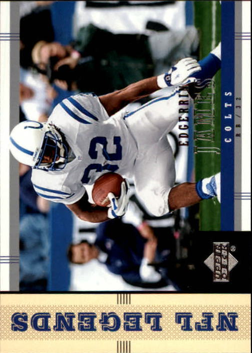 2004 Legends (Upper Deck) Football "Main Set" Cards #1 to #186 - Picture 74 of 219