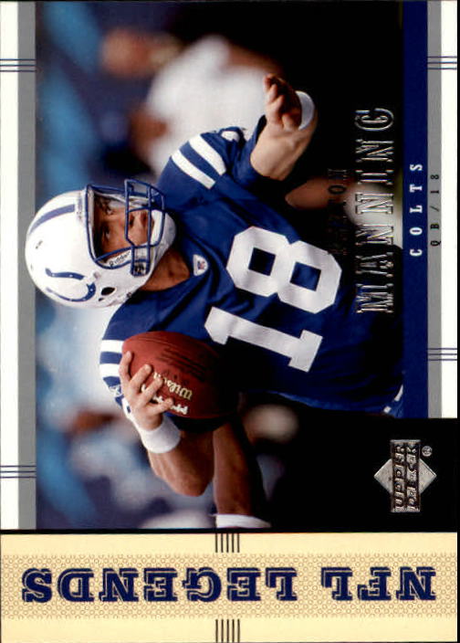 2004 Legends (Upper Deck) Football "Main Set" Cards #1 to #186 - Picture 76 of 219
