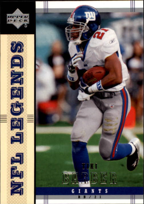 2004 Legends (Upper Deck) Football "Main Set" Cards #1 to #186 - Picture 112 of 219