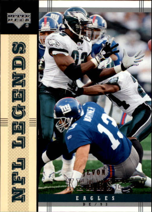 2004 Legends (Upper Deck) Football "Main Set" Cards #1 to #186 - Picture 130 of 219