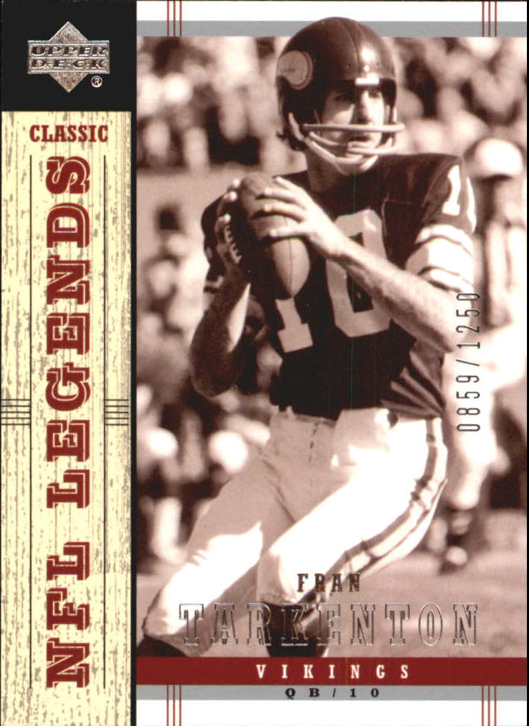 2004 Legends (Upper Deck) Football "Main Set" Cards #1 to #186 - Picture 178 of 219
