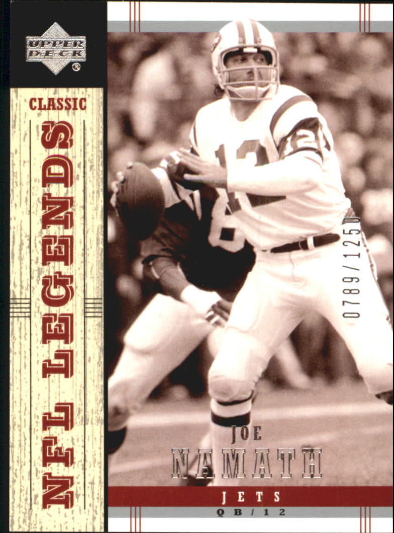 2004 Legends (Upper Deck) Football "Main Set" Cards #1 to #186 - Picture 180 of 219