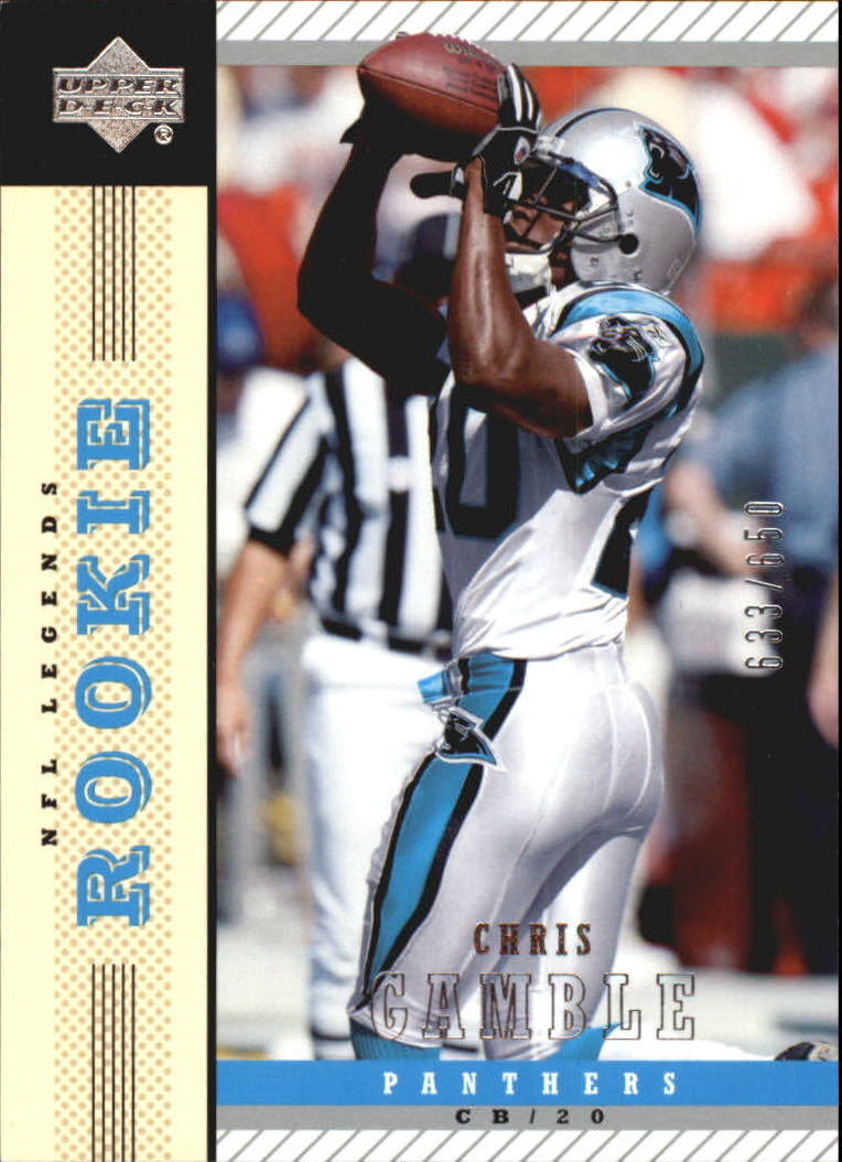 2004 Legends (Upper Deck) Football "Main Set" Cards #1 to #186 - Picture 212 of 219