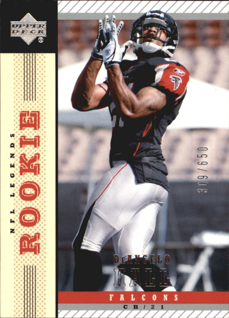2004 Legends (Upper Deck) Football "Main Set" Cards #1 to #186 - Picture 216 of 219