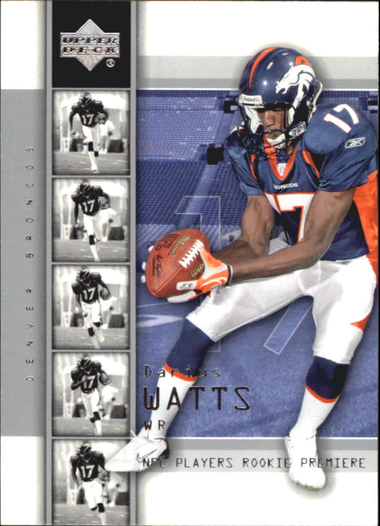 2004 Upper Deck Rookie Premiere Football "Main Set" Cards - Picture 52 of 55