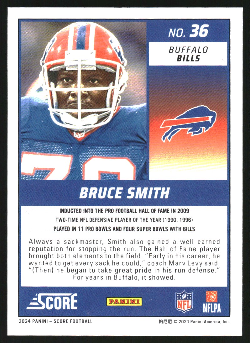 B5687- 2024 Score Football Card #s 1-250 -You Pick- 15+ FREE US SHIP