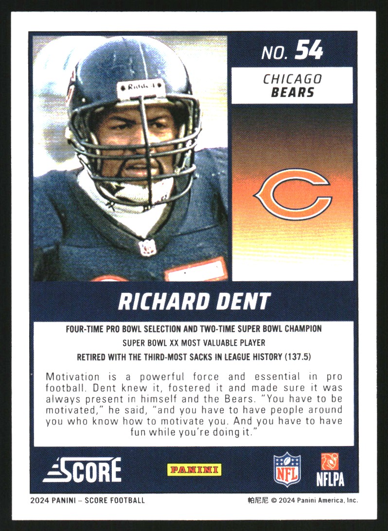 B5687- 2024 Score Football Card #s 1-250 -You Pick- 15+ FREE US SHIP