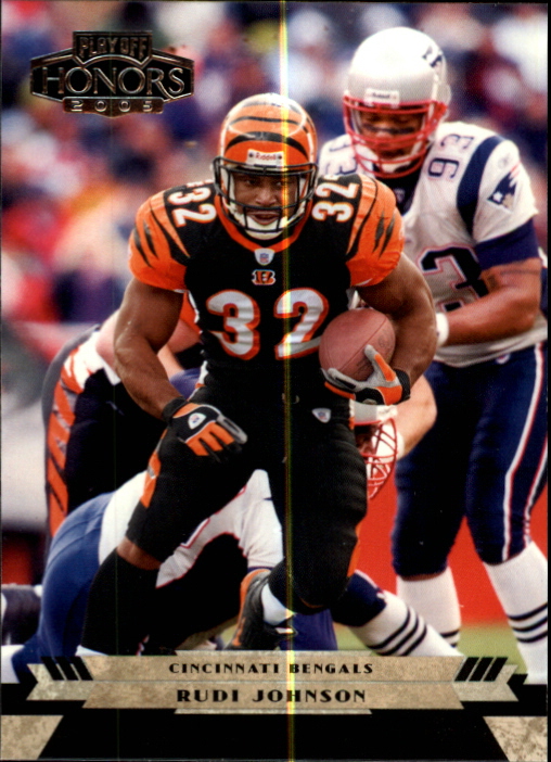 2005 Playoff Honors #22 Rudi Johnson