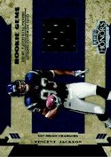 2005 Playoff Honors #229 Vincent Jackson JSY RC