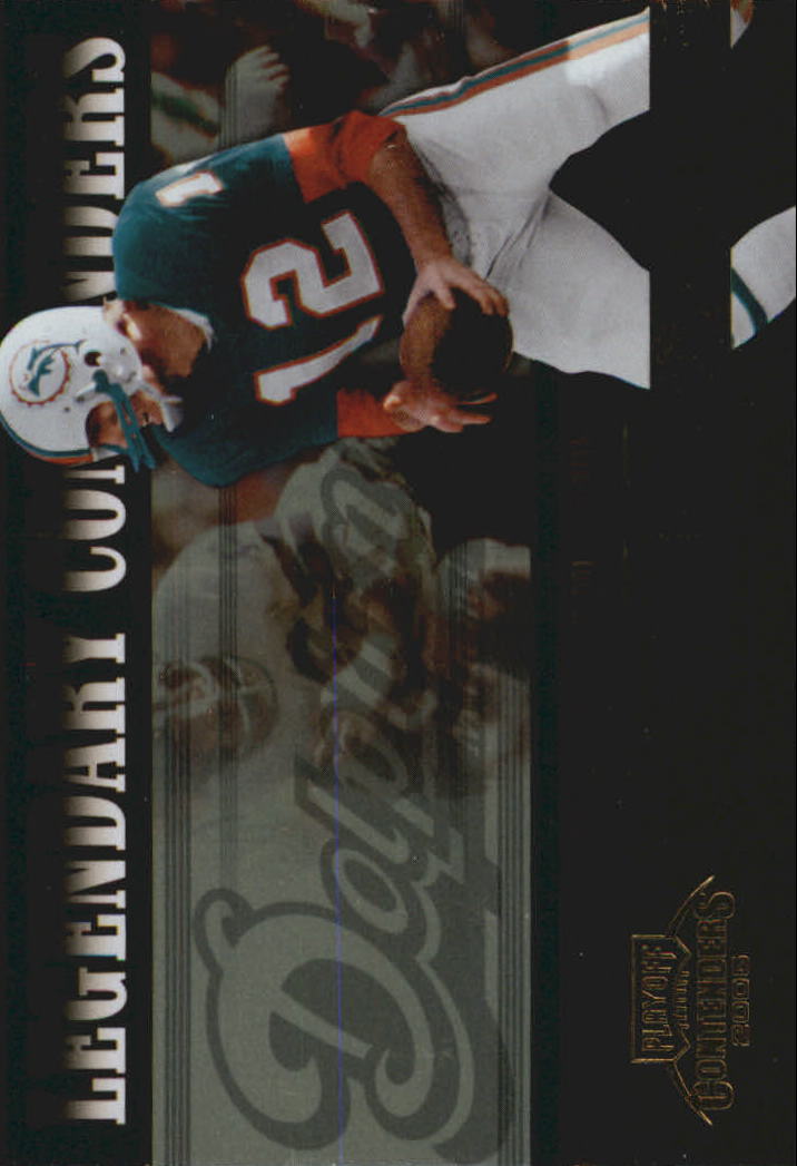 2005 Playoff Contenders Legendary Contenders Blue #2 Bob Griese