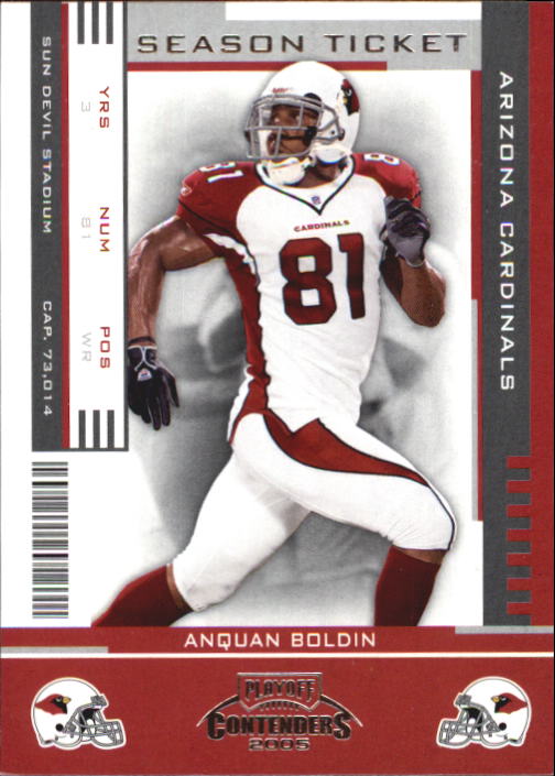 2005 Playoff Contenders #1 Anquan Boldin