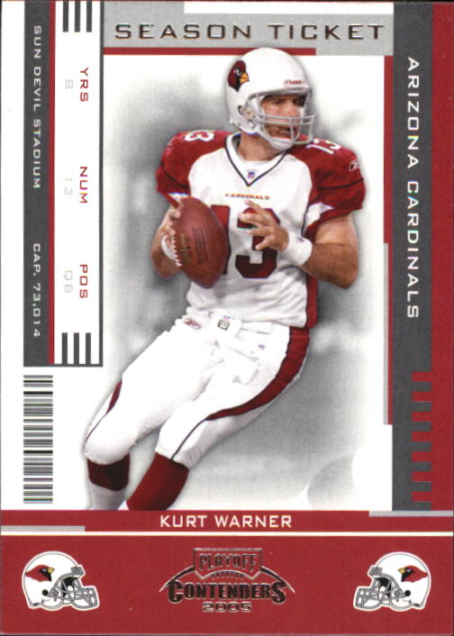 2005 Playoff Contenders #2 Kurt Warner