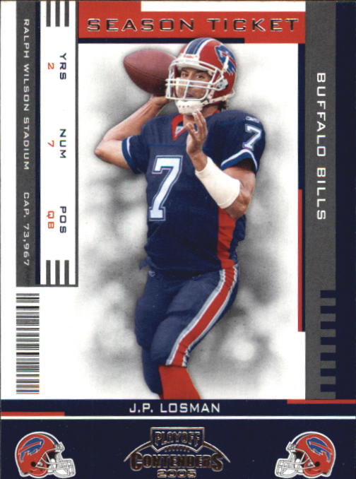 2005 Playoff Contenders #11 J.P. Losman