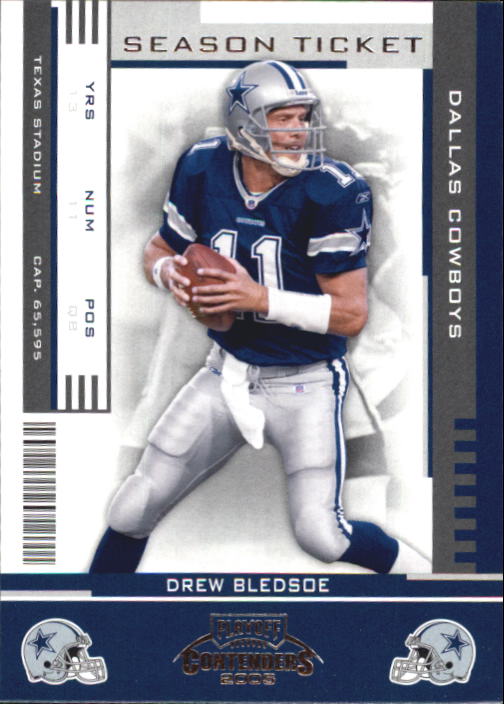 2005 Playoff Contenders #25 Drew Bledsoe