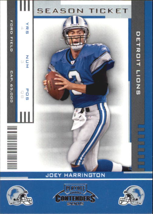 2005 Playoff Contenders #33 Joey Harrington