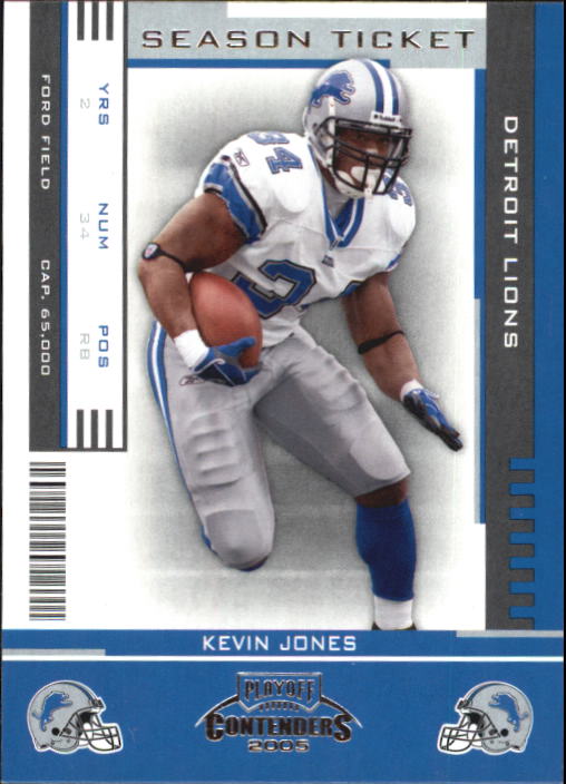 2005 Playoff Contenders #34 Kevin Jones