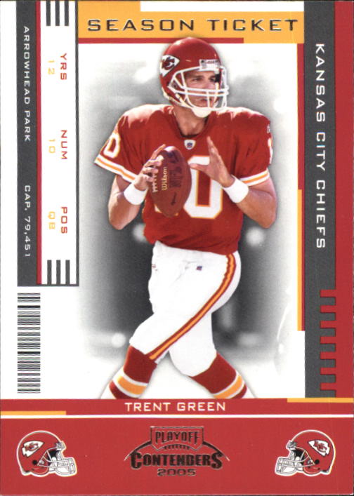 2005 Playoff Contenders #51 Trent Green
