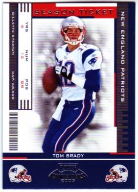 2005 Playoff Contenders #59 Tom Brady