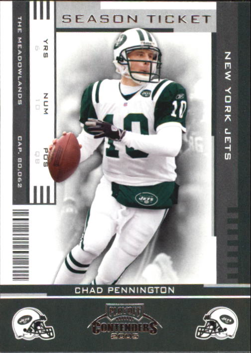 2005 Playoff Contenders #67 Chad Pennington