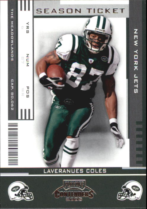2005 Playoff Contenders #69 Laveranues Coles