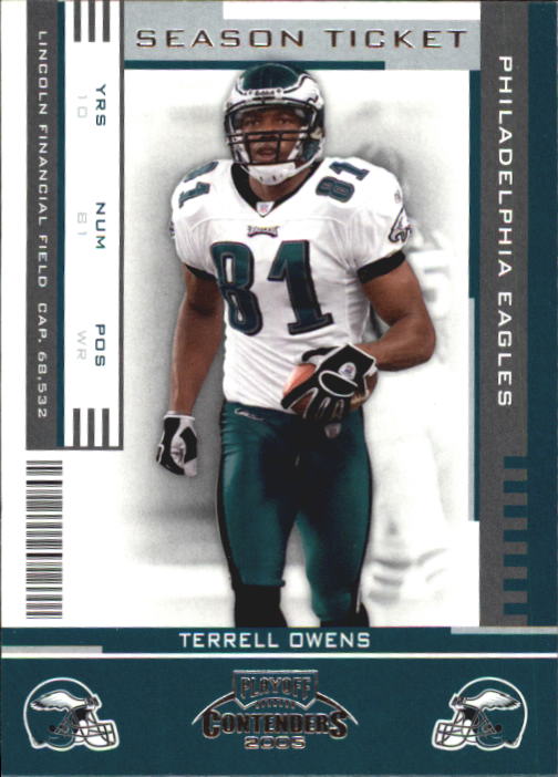 2005 Playoff Contenders #75 Terrell Owens