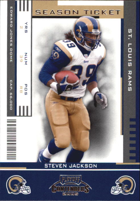 2005 Playoff Contenders #90 Steven Jackson
