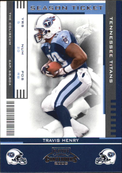 2005 Playoff Contenders #97 Travis Henry