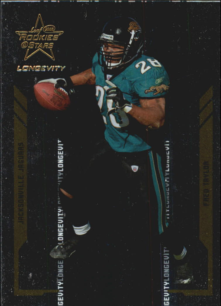 2005 Leaf Rookies and Stars Longevity #46 Fred Taylor