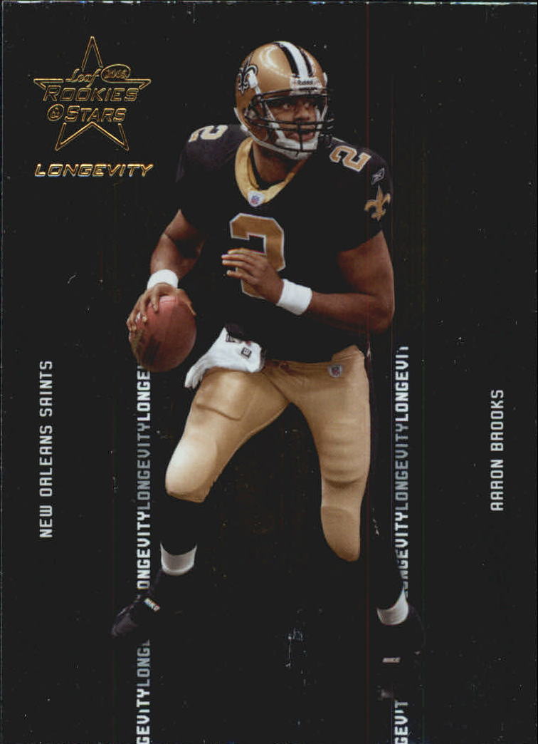 2005 Leaf Rookies and Stars Longevity #58 Aaron Brooks