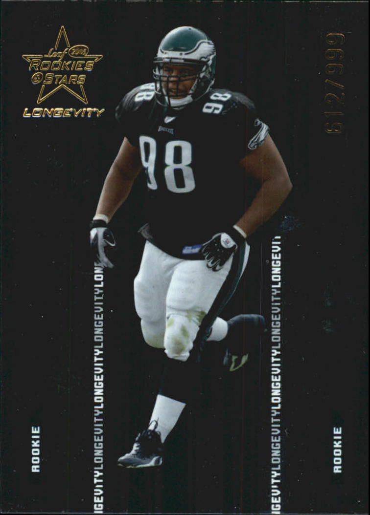 2005 Leaf Rookies and Stars Longevity #110 Mike Patterson RC
