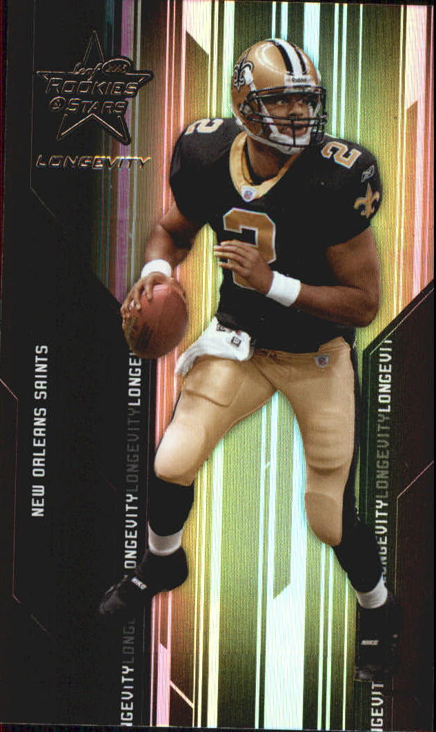 2005 Leaf Rookies and Stars Longevity Black #58 Aaron Brooks
