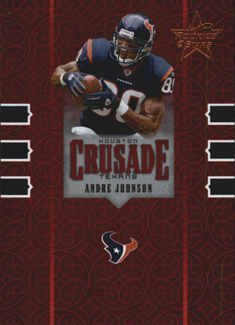 2005 Leaf Rookies and Stars Crusade Red #C3 Andre Johnson