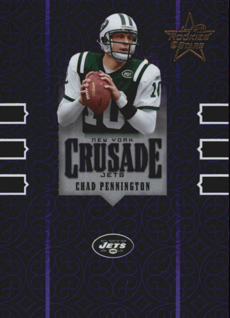 2005 Leaf Rookies and Stars Crusade Purple #C8 Chad Pennington