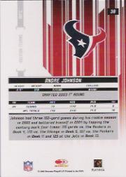 2005 Leaf Rookies and Stars #38 Andre Johnson back image
