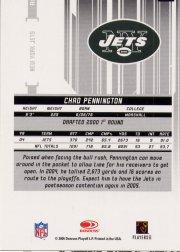 2005 Leaf Rookies and Stars #65 Chad Pennington back image