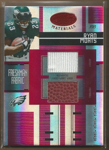 2005 Leaf Certified Materials Mirror Red Materials #224 Ryan Moats